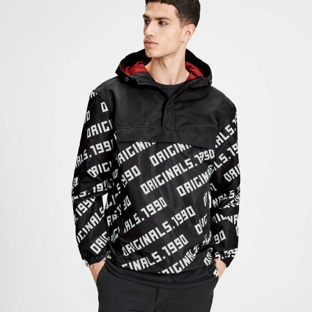 Jack And Jones Anorak Jacket Mens